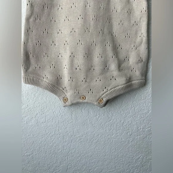 New Little Planet Baby Organic Sweater Knit shortalls - Picture 6 of 10